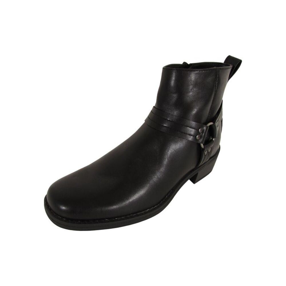 Memphis One Mens Harness Motorcycle Ankle Boots